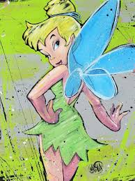 David Garibaldi Disney Fine Art Disney Art Tinkerbell