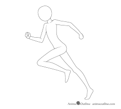 Anime Character Running Pose How To Draw Anime Poses Step By Step Animeoutline how to draw anime poses step by step