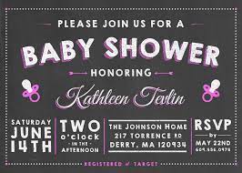 Chalkboard Baby Shower Invitation Design On Behance
