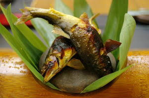 Salt-Grilled Sweetfish