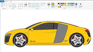 This Guy Draws Cars In Microsoft Paint And They're Pretty Great