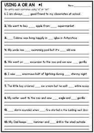 Using The Article A Or An Worksheet In 2020 Worksheets Sentences Teaching