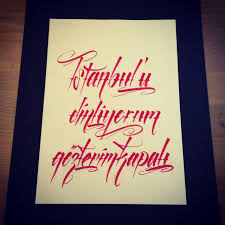 Desan21 Orhan Veli Istanbulu Dinliyorum Instagram Posts Calligraphy My Eyes