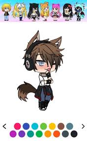 The game allows user to create their own characters and come up with their own plot. Gacha Gl Coloring Pages For Android Apk Download