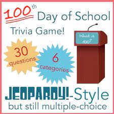 Use it or lose it they say, and that is certainly true when it comes to cognitive ability. 100th Day Of School Trivia Quiz No Prep By Thought Process Tpt