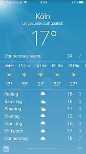 Wettersymbole und ihre bedeutung grundschule : Bei Ios 12 Die Iphone Wetter App Warnt Jetzt Vor Schlechter Luftqualitat Kolnische Rundschau
