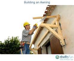 Building An Awning Diy Awning Porch Awning Porch Roof