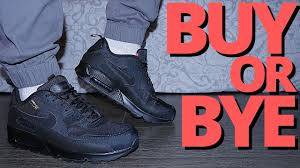 Waterproof Nike Air Max 90 Surplus On Foot Review Waterproof Test Youtube