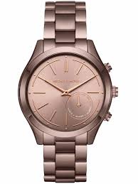 Michael Kors Women S 42mm Stainless Steel Slim Runway Bracelet Watch Michael Kors Women S Access Slim Runway Sable Bracelet Hybrid Smartwatch Mkt4019 Michael Kors Slim Runway Michael Kors Kor