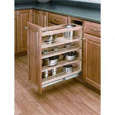 Rambunctious dogs or kids can't knock it over. Pull Out Organizer For Base Cabinet Richelieu Hardware