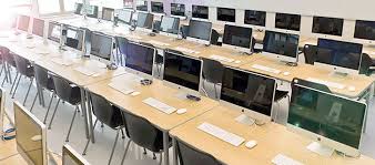 Today No Manufacturer Offers More Choices In School Computer Lab Furniture Than Smith System As Pioneers Computer Lab Design Computer Lab School Computer Lab