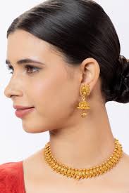 24k Gold Gold Necklace With Earrings Set Dubai 24k Gold Color Jewelry Set  Nigerian Necklace Jewelry