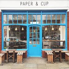 London Coffee Shops On Instagram Paper Cup Cafe Sorry For Posting Year Another Photo Of This Cute London Coffee Shop Coffee Shops Interior Cafe Exterior
