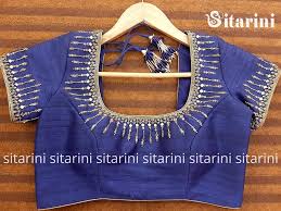 Best embroidery blouse designs images 2020. Latest Sitarini Blouse Designs