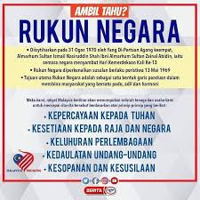 Do you understand what is rukun negara?? Rukun Negara Kepercayaan Kepada Radio Rtm Malaysia Facebook