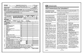 Form 1040 Schedule E 2022 2021 Schedule E Form And Instructions (Form 1040)