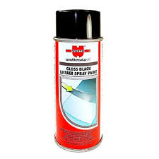 Spray Paint Lacquer Gloss Black 12 Fl Oz Lacquers Paints Chemical Product Wurth Usa