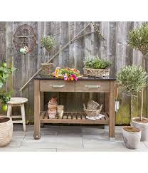 Dehner Premium Holz Pflanztisch Windsor Dehner Pflanztisch Pflanzen Gartendekoration