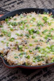 Stir in rice, tomatoes, water, and all but 2. Southwest Chicken Skillet Wishes And Dishes