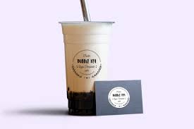 Bubble Tea Psd Mock Up In 2020 Bubble Tea Bubbles Stainless Steel Straws
