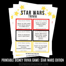 Dec 13, 2017 · oh my disney contributor. Disney Trivia Star Wars Best Movies Right Now