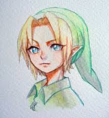 Ocarina Of Time Young Link By Onisuu Link Art Legend Of Zelda Character Art