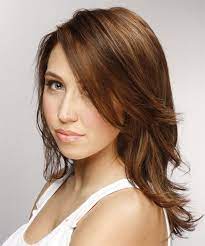 Medium Hairstyle Wavy Casual Light Brunette Hair Styles Medium Length Hair Styles Straight Hairstyles