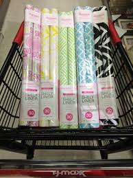 Cutest Shelf Liners For Organizing Found Them At Tjmaxx Shelf Liner Kitchen Shelf Liner Drawer Liner