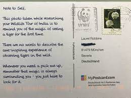 Then sign your postcard with your name. Why You Should Send A Custom Postcard On Your Next Vacation