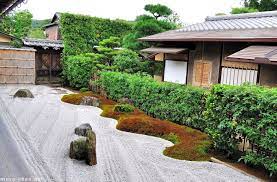 Zen Garden Of The Christian Cross Zen Garden Japanese House Garden Modern Japanese Garden