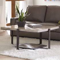 42w x 26d x 14h, 30 lbs. River Stone Coffee Table Wayfair