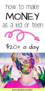 There are ways in which we work offline and online but if a kid goes in the offline market to make money the age criteria are restricted. How To Make Money As A Kid 34 Little Known Ways Kids Can Earn Money