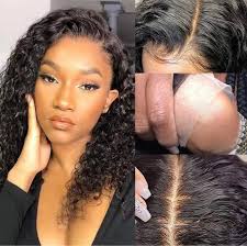 lace front wig water wave brazilian human hair wigs pre plucked 14 wigs
