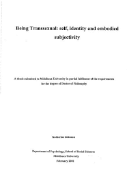 Be calm and forthcoming with your supervisor and anyone else authorized to discuss the case with you. A Thesis Submitted To Middlesex University In Partial Fulfilment Of The