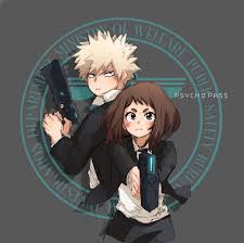 Bakugou Uraraka Kacchako Boku No Hero Academia Boku No Hero Academia Hero Anime