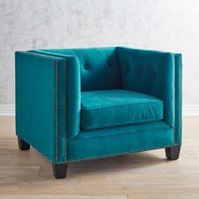 Quinn Teal Tuxedo Chair Teal Chair White Dining Chairs Fabric Dining Chairs