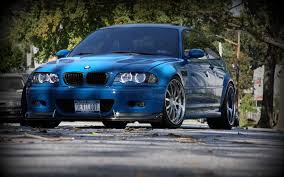 Both of these cars are rather innovative, performance oriented and bring a nice leap forward in terms of pretty much everything. Download Wallpaper 1920x1200 Bmw M3 E46 Blue Front View Widescreen 16 10 Hd Background