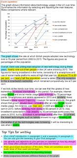 describing a graph of trends over time learnenglish teens