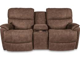 La Z Boy Trouper Reclining Loveseat With Cupholder Storage Console Conlin S Furniture Reclining Loveseats These springs are what give the bounce and the ability to recline sometimes the adjusting mechanism isn't found underneath the seat. trouper la z time full reclining loveseat w console
