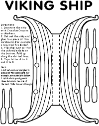 The minnesota vikings are an american football team based in minneapolis, minnesota. Viking Ship Coloring Page Crayola Com