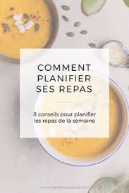 Comment Planifier Ses Repas Repas Semaine Repas Cuisine