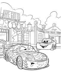 Ausmalbild lightning mcqueen druckbare malvorlage. Cars Ausmalbilder Drucken