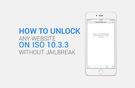 Follow the steps below to safely update your device to ios 10.3.2. How To Unlock Website Ios 10 Without Jailbreak No App Used