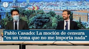 Es un esfuerzo pequeño lo que nos queda, puede que un mes o mes y medio. Mocion De Vox El Pp Da Por Hecho Que Pablo Casado Rebatira A Santiago Abascal En La Mocion De Censura De Vox Contra Pedro Sanchez Espana