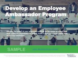 Maybe you would like to learn more about one of these? Develop An Employee Ambassador Program Ppt Download