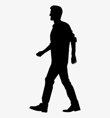 People silhouette vector people silhouette, black and white young people shapes against white background. Medium Image Walking People Silhouette Png Png Image Transparent Png Free Download On Seekpng