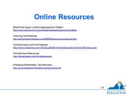 English Sol Institute Secondary Nonfiction Reading Strand English Sol Institute Secondary Nonfiction Reading Strand Teaching Text Structures Allison Carey Ppt Download This page features a number of worksheets to help introduce students to text structure. english sol institute secondary