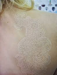 White Ink Henna Tattoo White Tattoo Lace Tattoo Lace Tattoo Design