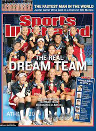 Only one hitter at the 2004 game was able to score a run off the american team's pitchers. 2004 Usa Olympic Softball Gold Medal Team On Front Cover Of Sports Illustrated Fresno State Athletics