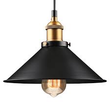 Leonlite Industrial Hanging Pendant Light Led Pendant Lighting For Dining Room Bars Warehouse E26 Base Walmart Com Walmart Com